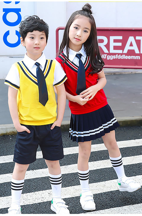 小學生校服班服園服夏季校服小學生夏裝套裝